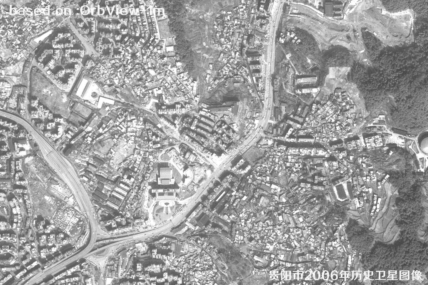 贵阳市2006年1米分辨率历史卫星地图9