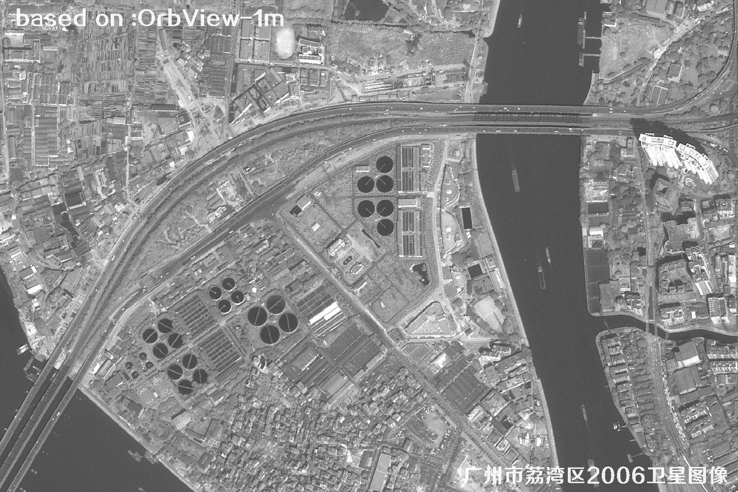 广州市荔湾区2006年1米分辨率OrbView卫星图像23