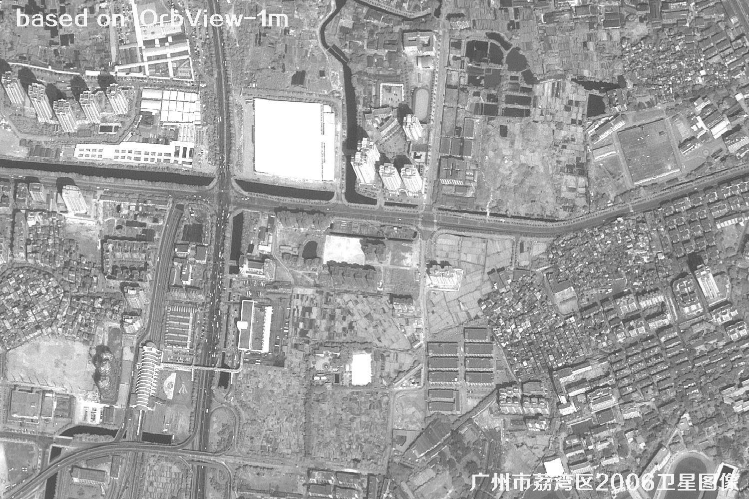 广州市荔湾区2006年1米分辨率OrbView卫星图像31