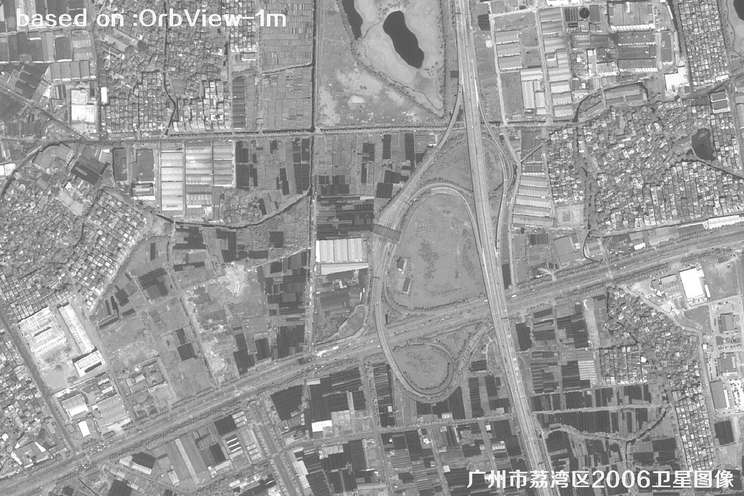 广州市荔湾区2006年1米分辨率OrbView卫星图像32