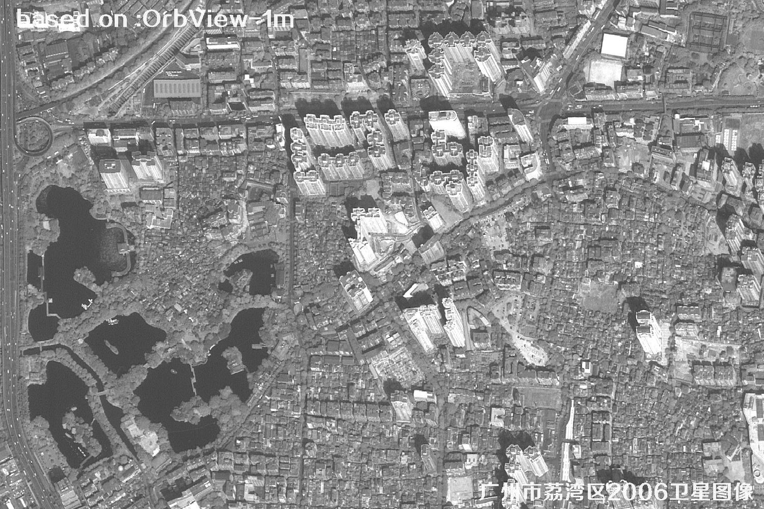 广州市荔湾区2006年1米分辨率OrbView卫星图像35