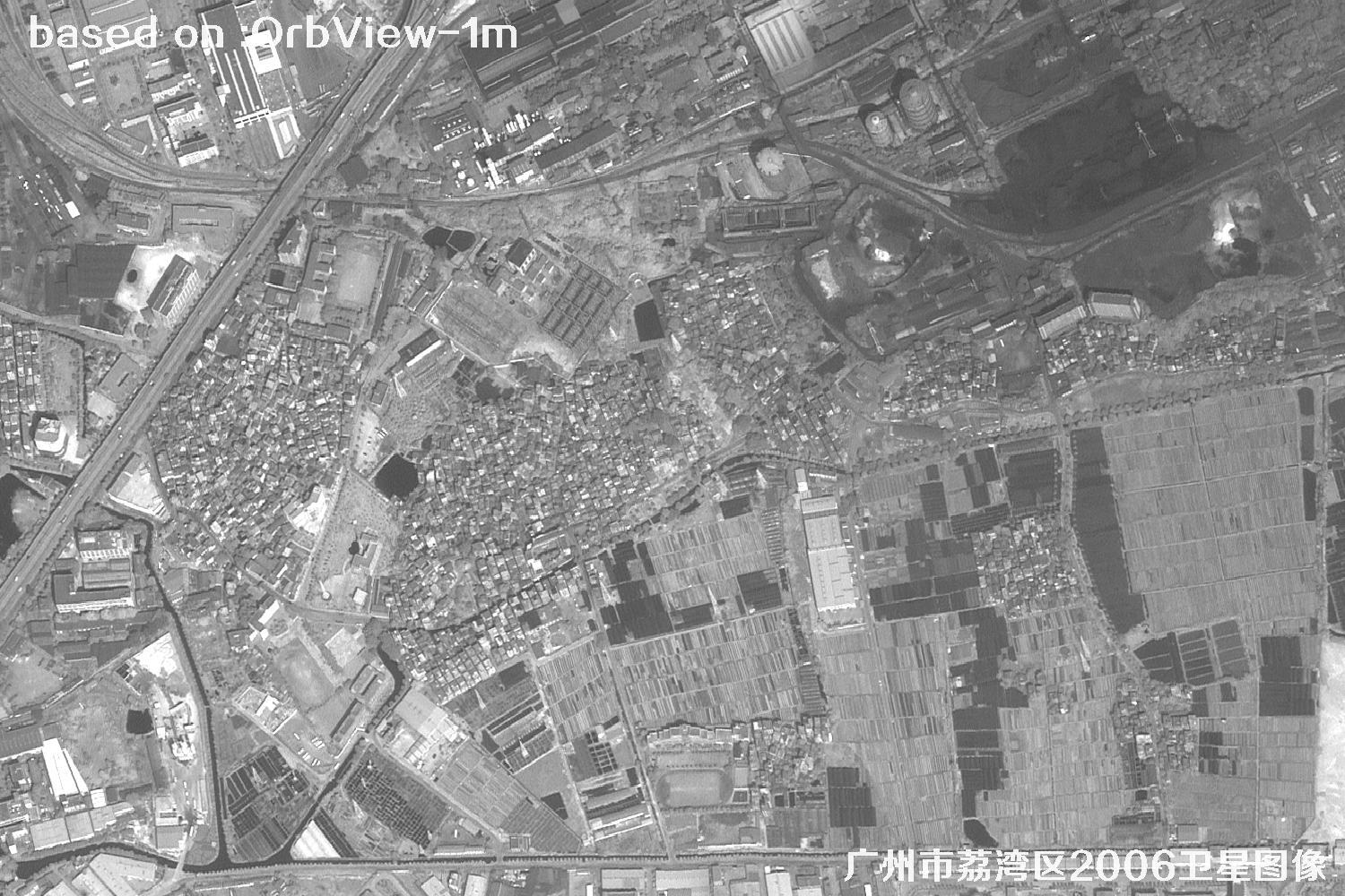 广州市荔湾区2006年1米分辨率OrbView卫星图像38