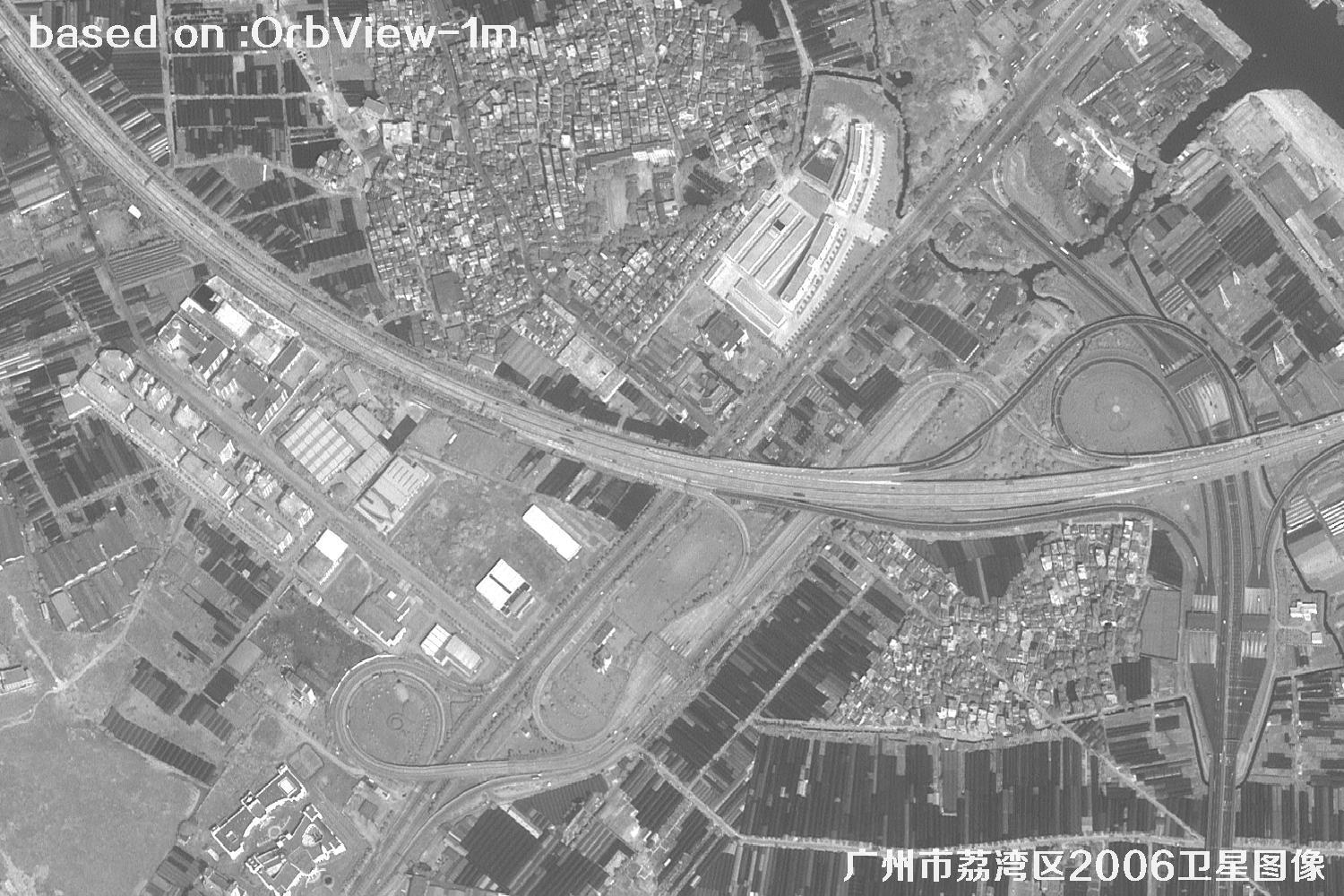 广州市荔湾区2006年1米分辨率OrbView卫星图像41