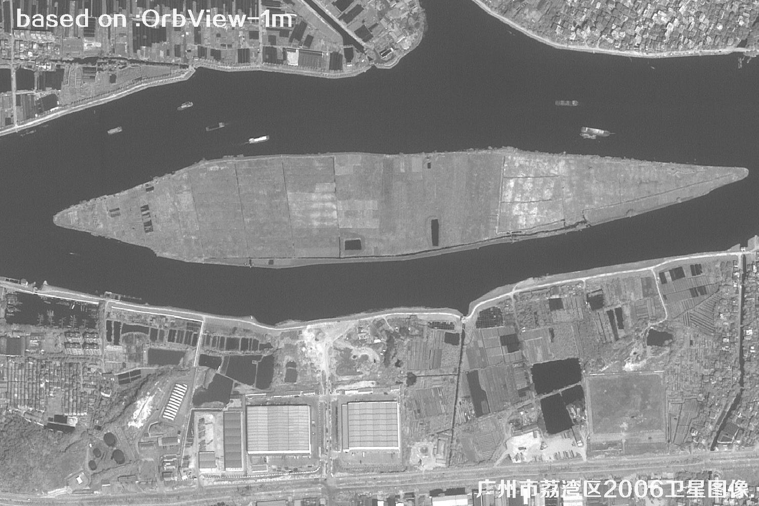 广州市荔湾区2006年1米分辨率OrbView卫星图像42