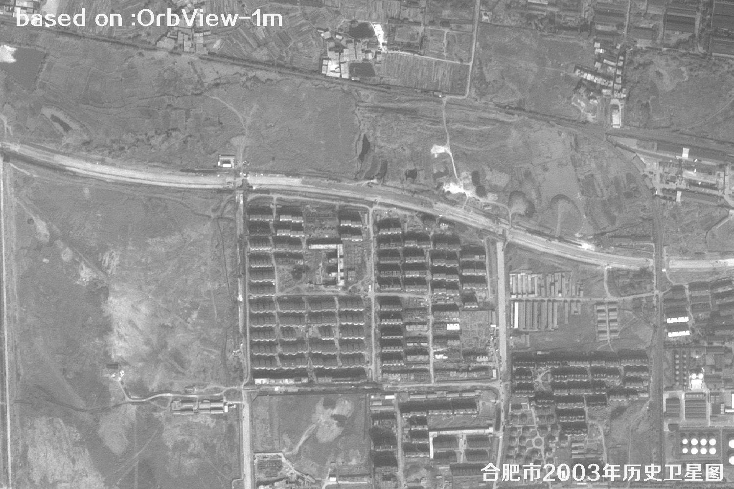 土地纠纷卫星图：安徽省合肥市2003年卫星图23