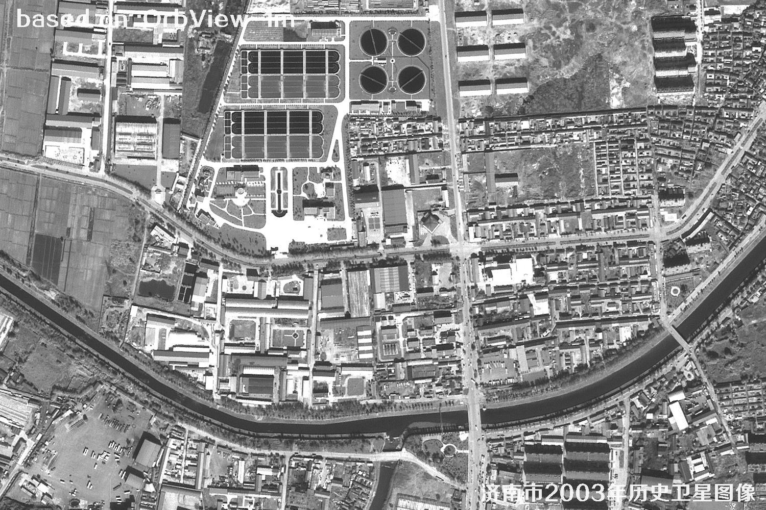 Jinan 2003 1m Resolution OrbView Satellite Historical Imagery 10