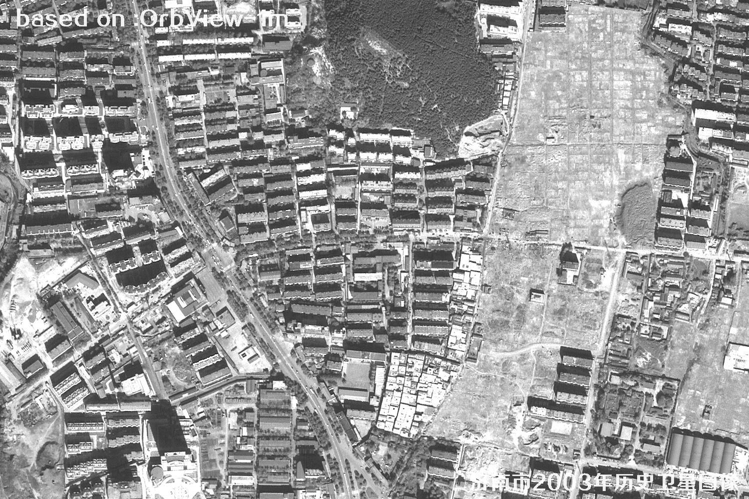 Jinan 2003 1m Resolution OrbView Satellite Historical Imagery 11