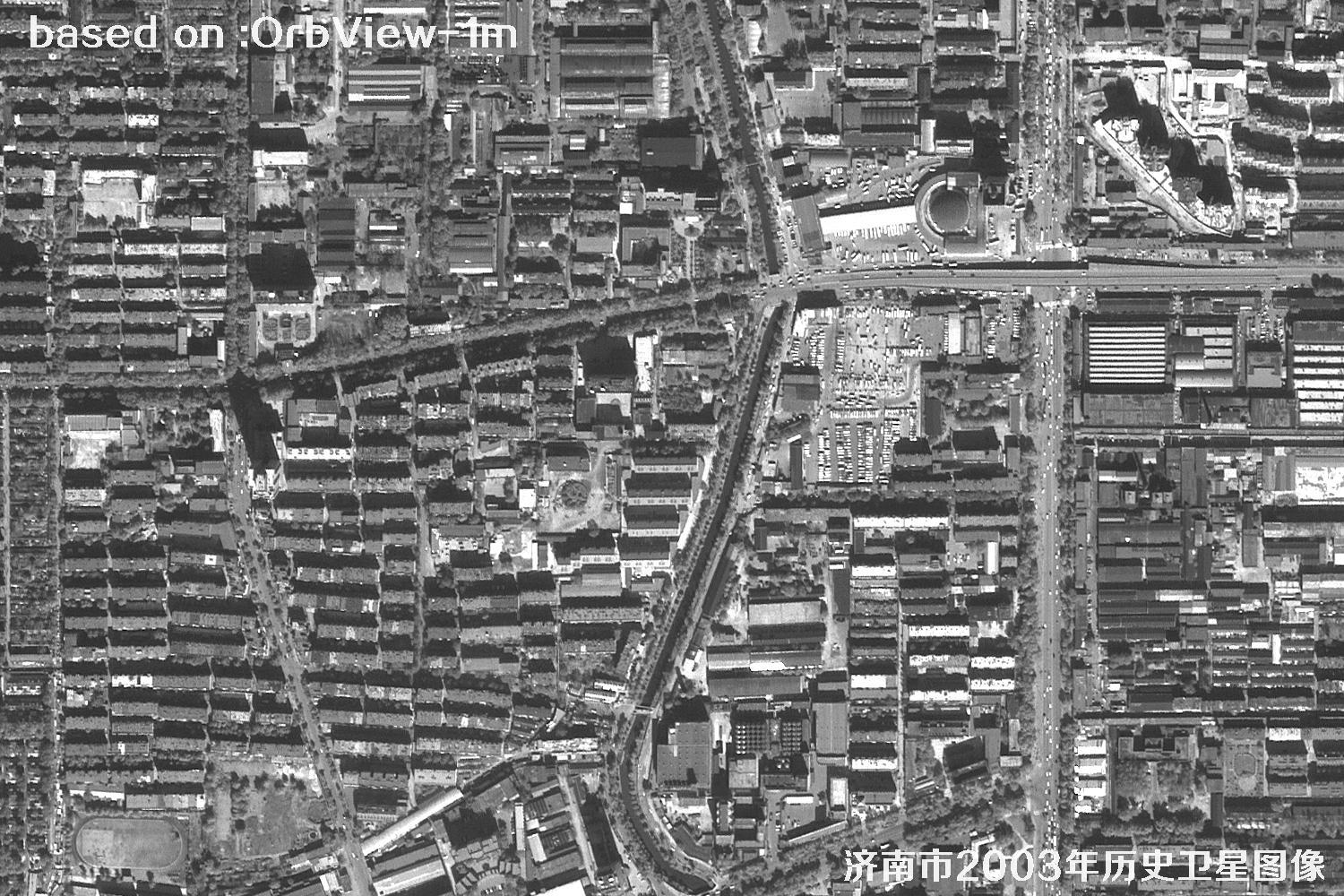 Jinan 2003 1m Resolution OrbView Satellite Historical Imagery 13