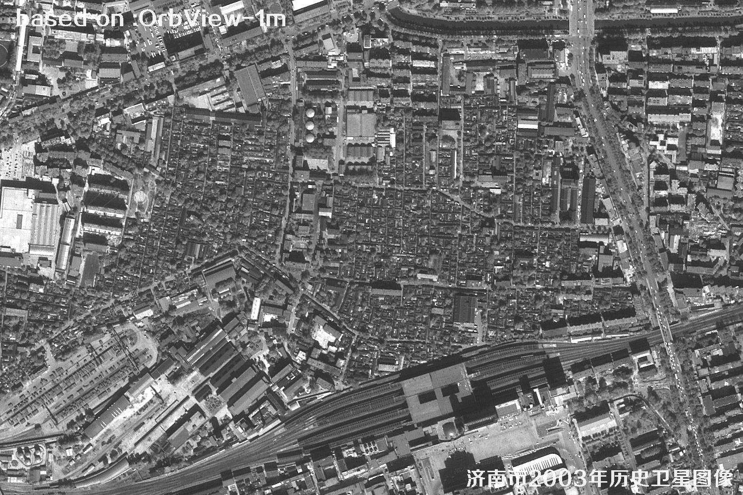 Jinan 2003 1m Resolution OrbView Satellite Historical Imagery 14