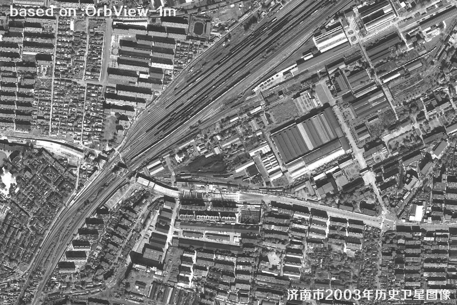 Jinan 2003 1m Resolution OrbView Satellite Historical Imagery 15