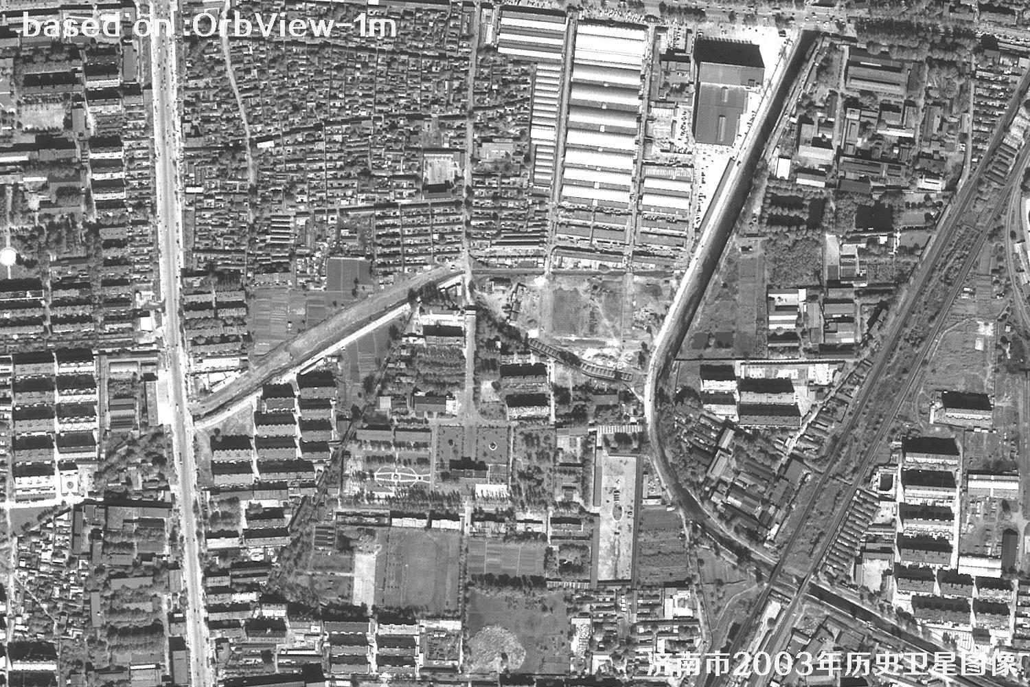 Jinan 2003 1m Resolution OrbView Satellite Historical Imagery 16