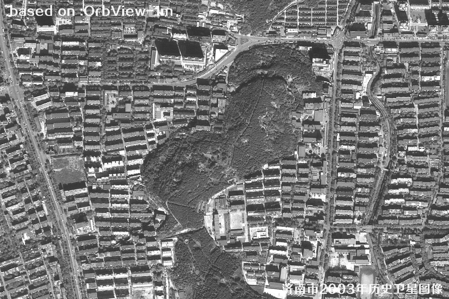 Jinan 2003 1m Resolution OrbView Satellite Historical Imagery 18