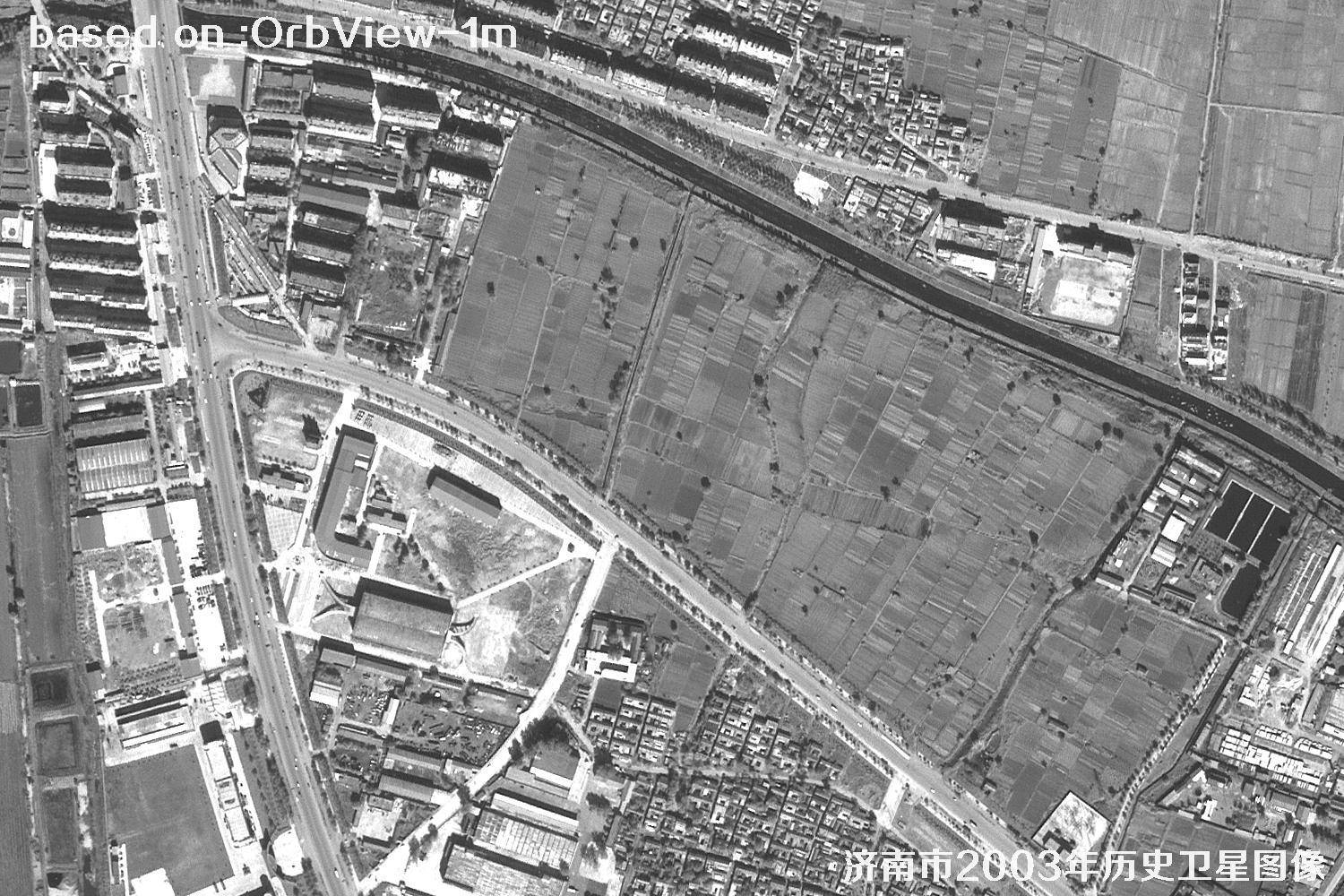 Jinan 2003 1m Resolution OrbView Satellite Historical Imagery 19