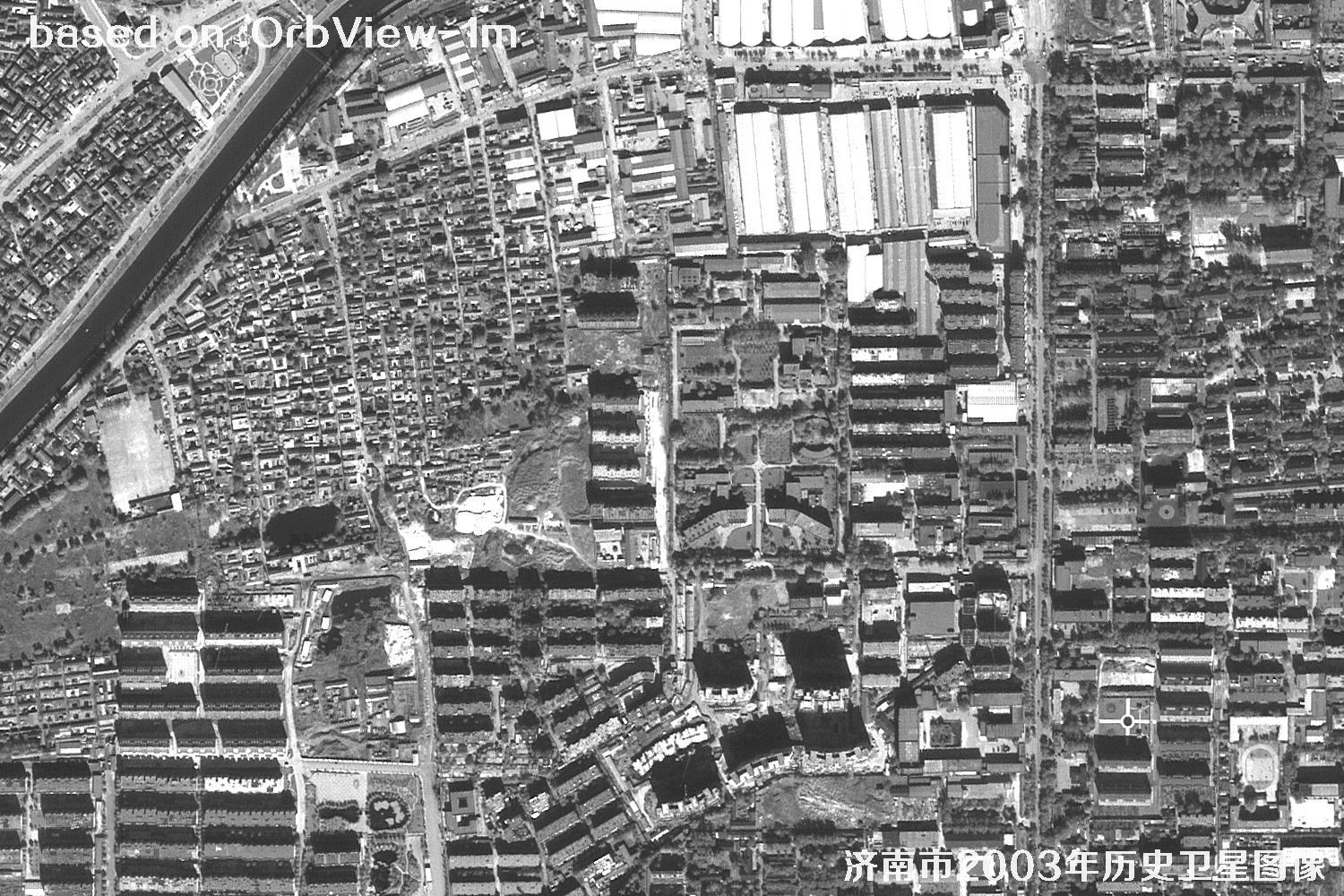 Jinan 2003 1m Resolution OrbView Satellite Historical Imagery 20