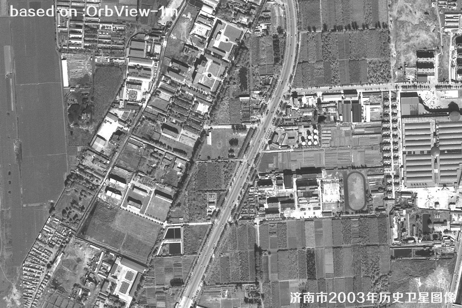 Jinan 2003 1m Resolution OrbView Satellite Historical Imagery 25