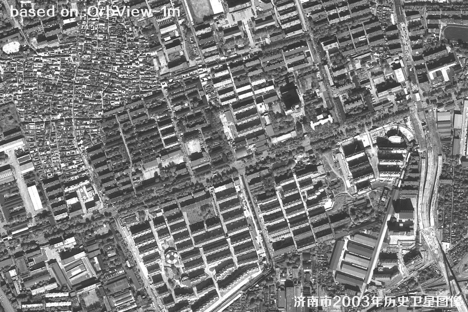 Jinan 2003 1m Resolution OrbView Satellite Historical Imagery 26