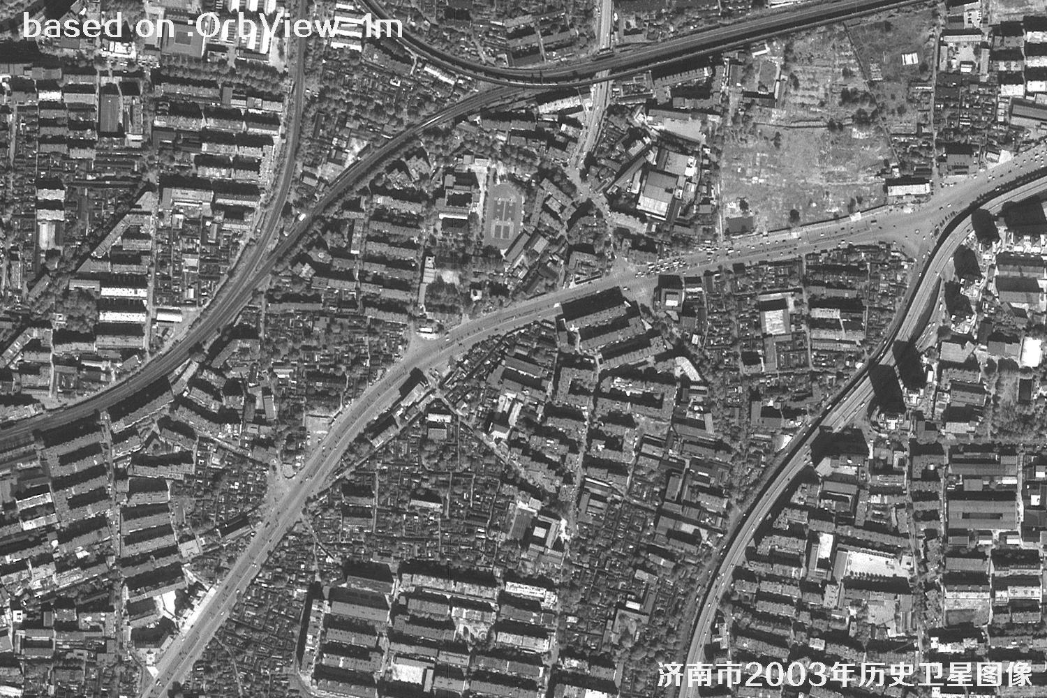 Jinan 2003 1m Resolution OrbView Satellite Historical Imagery 27
