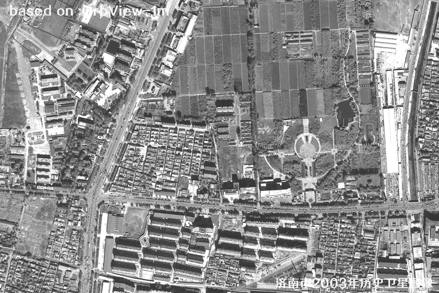 Jinan 2003 1m Resolution OrbView Satellite Historical Imagery 28
