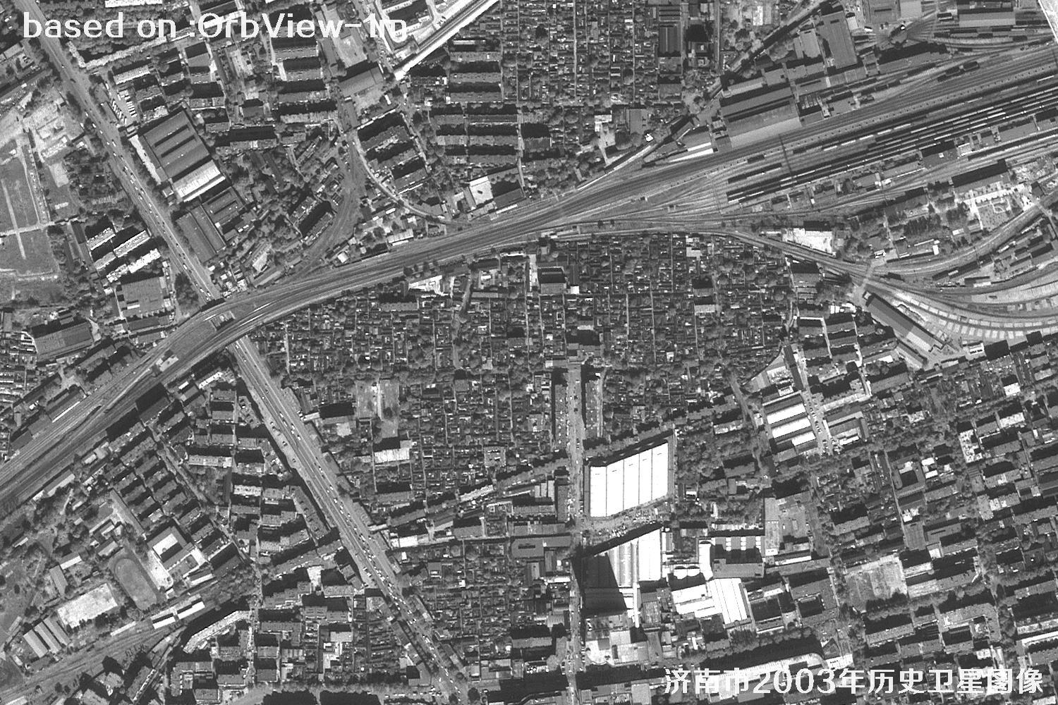 Jinan 2003 1m Resolution OrbView Satellite Historical Imagery 29