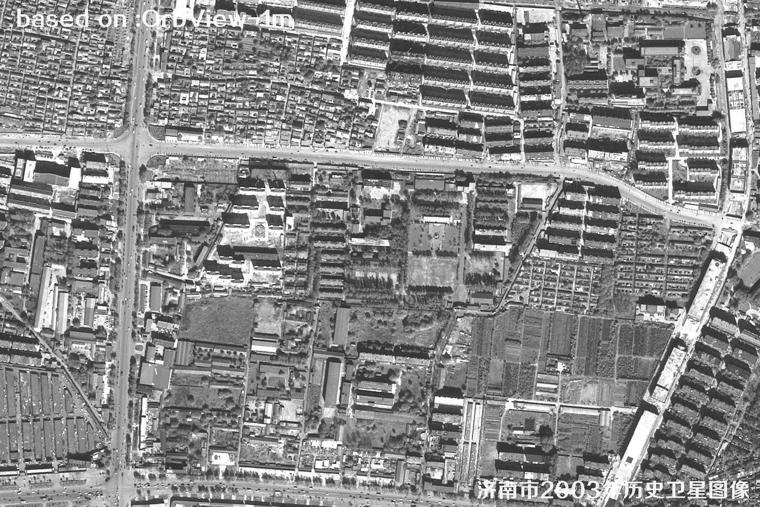 Jinan 2003 1m Resolution OrbView Satellite Historical Imagery 31