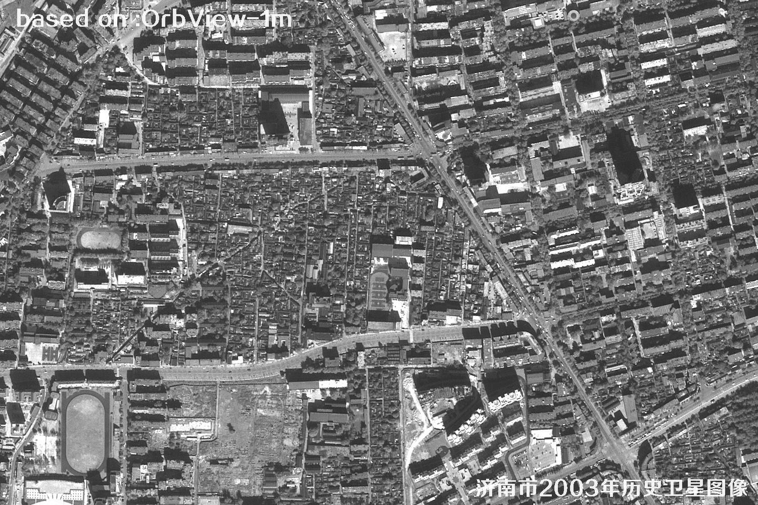 Jinan 2003 1m Resolution OrbView Satellite Historical Imagery 32