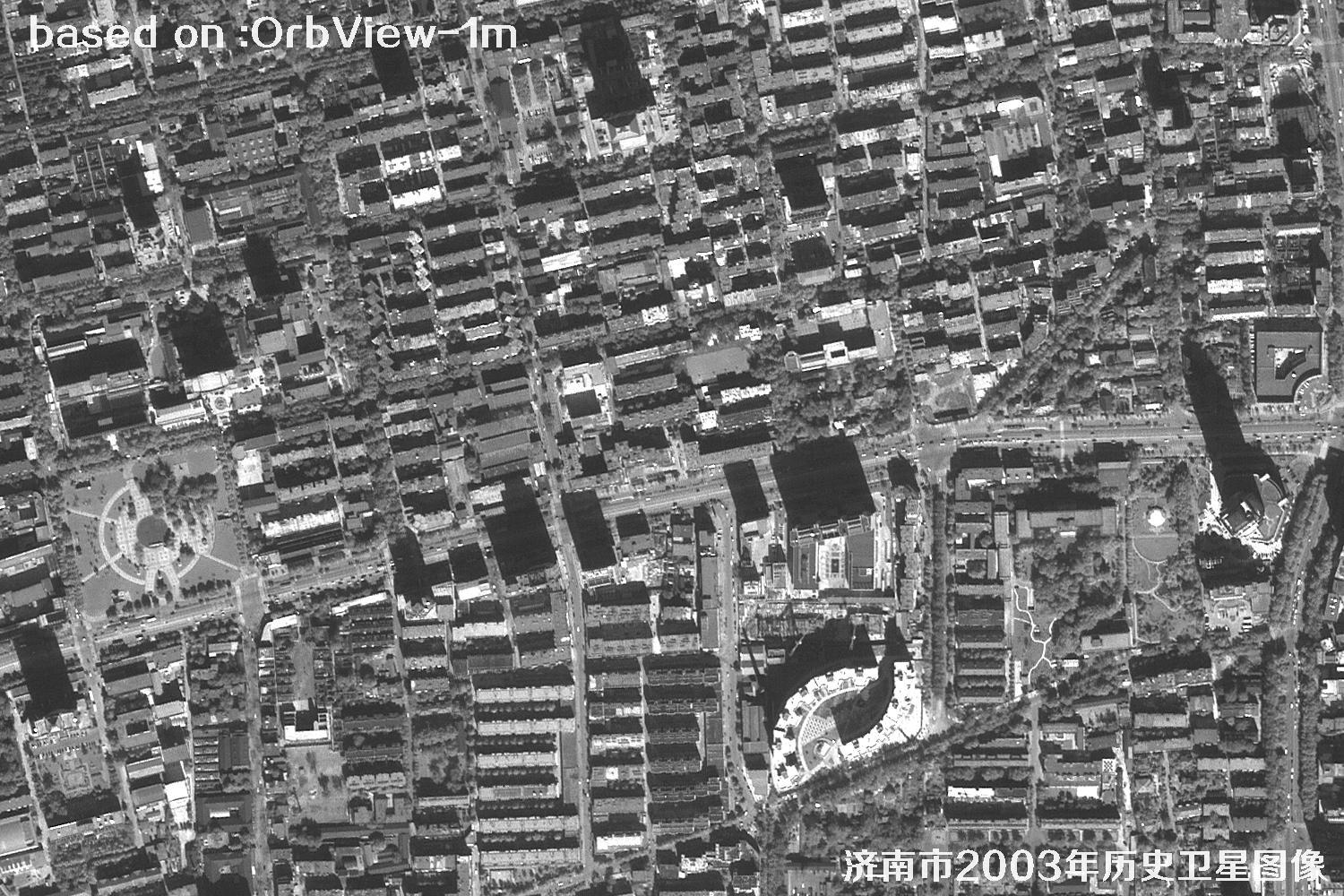 Jinan 2003 1m Resolution OrbView Satellite Historical Imagery 33