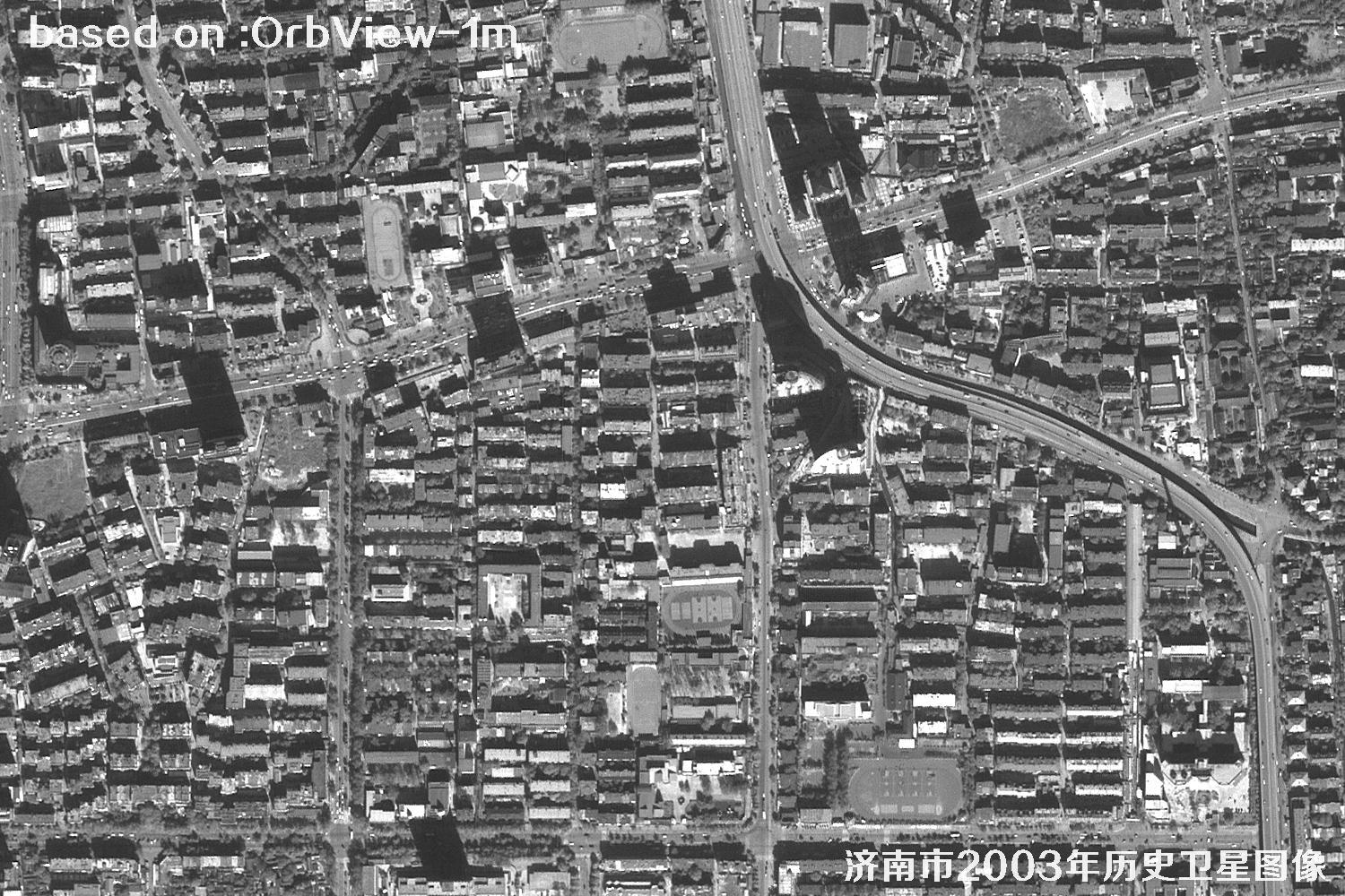 Jinan 2003 1m Resolution OrbView Satellite Historical Imagery 34