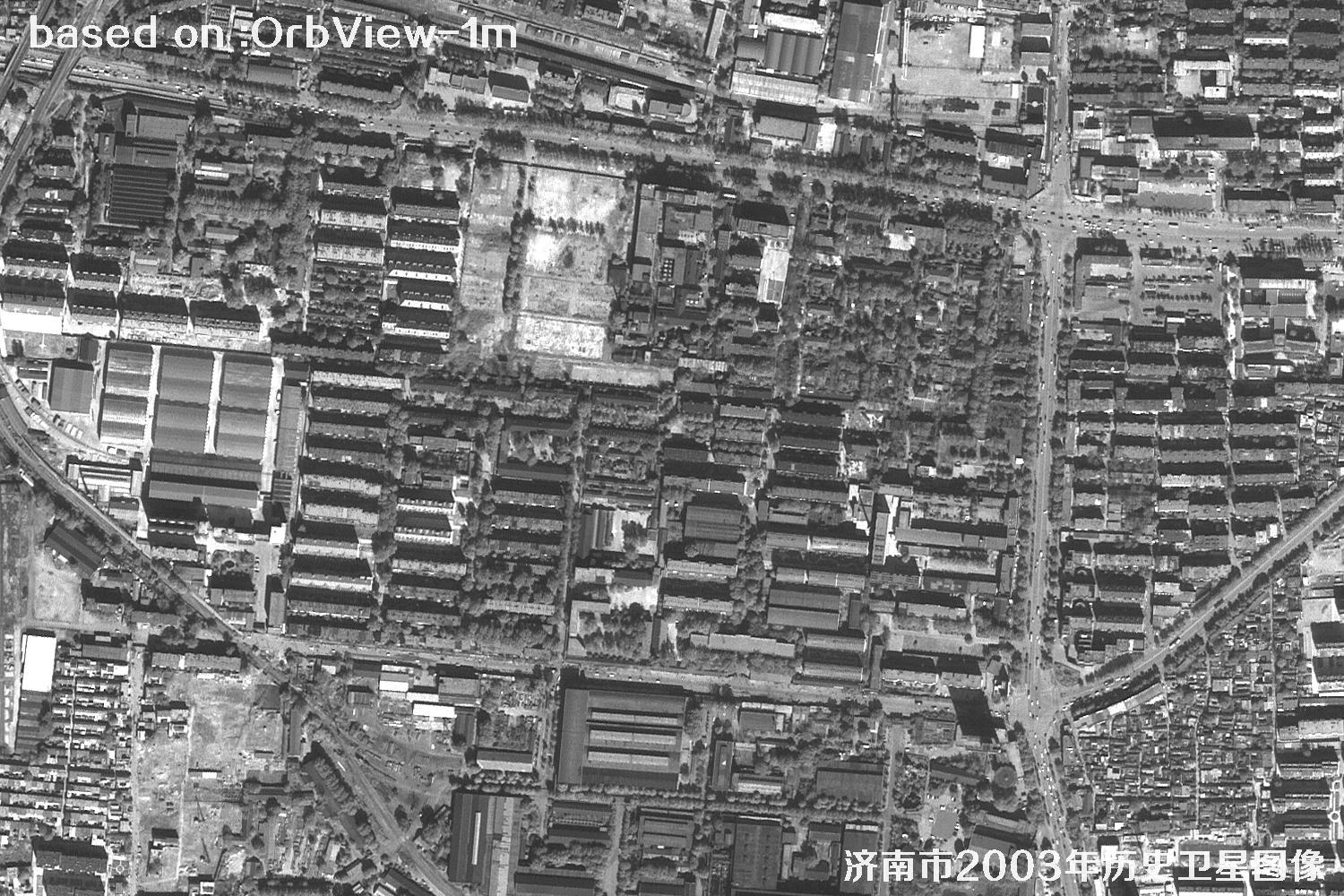 Jinan 2003 1m Resolution OrbView Satellite Historical Imagery 35