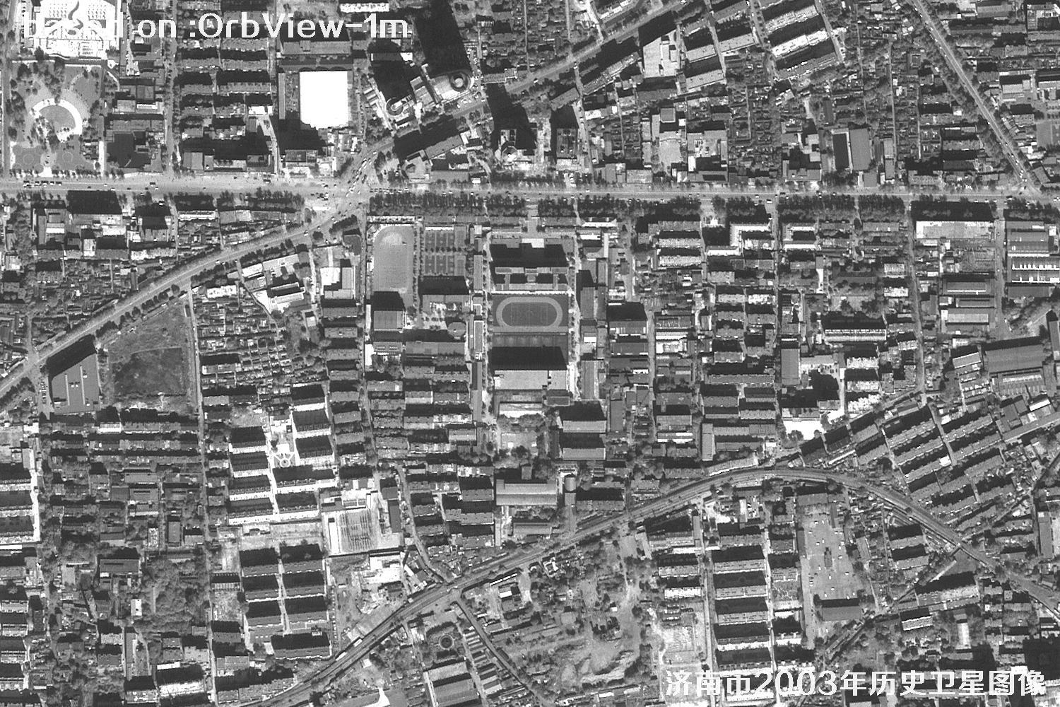 Jinan 2003 1m Resolution OrbView Satellite Historical Imagery 36