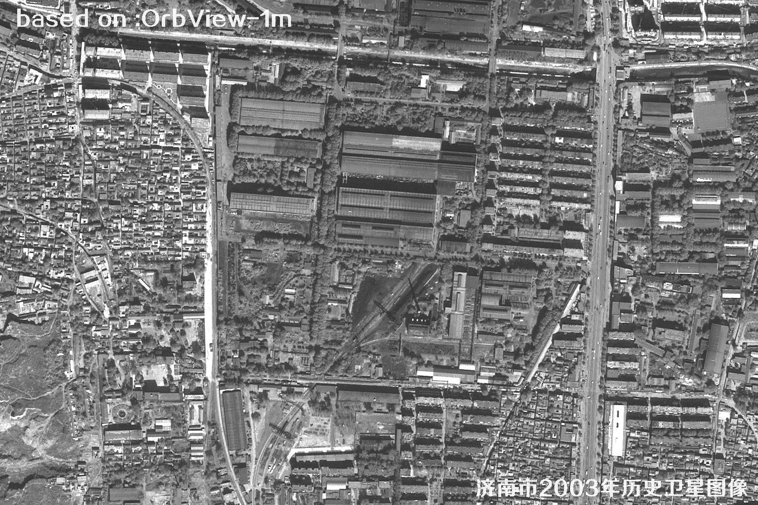 Jinan 2003 1m Resolution OrbView Satellite Historical Imagery 37