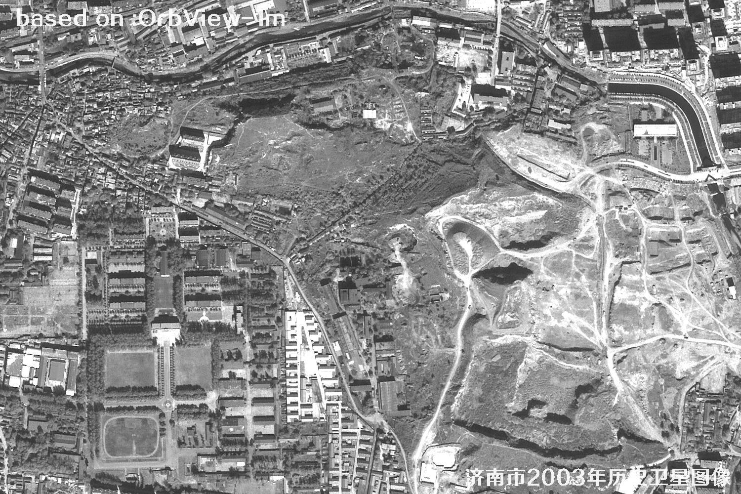 Jinan 2003 1m Resolution OrbView Satellite Historical Imagery 38