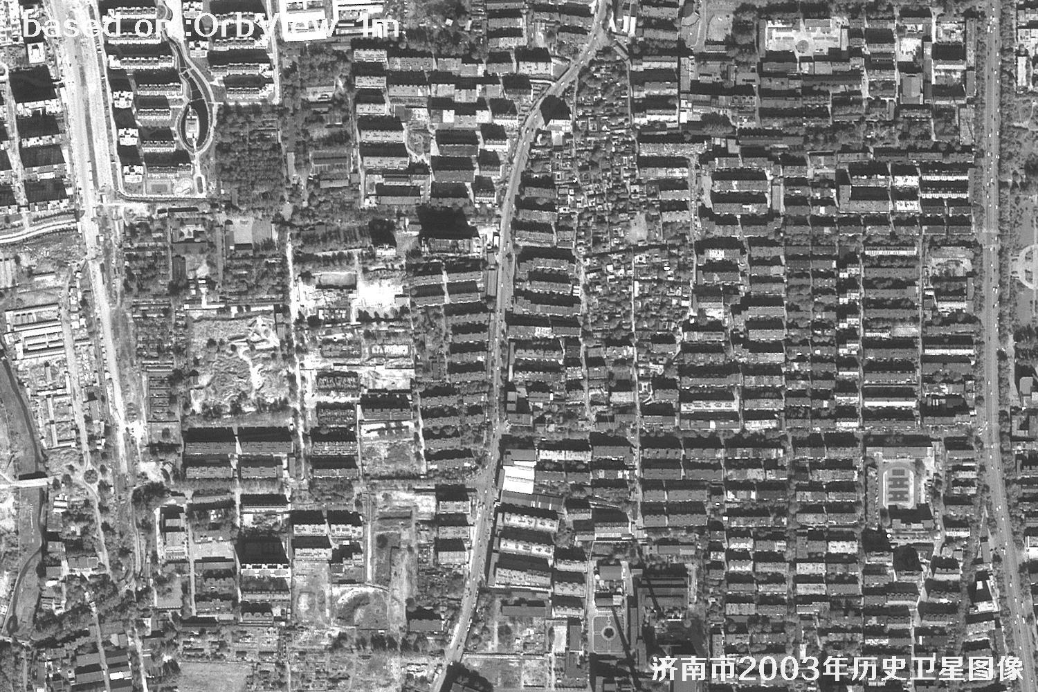 Jinan 2003 1m Resolution OrbView Satellite Historical Imagery 39