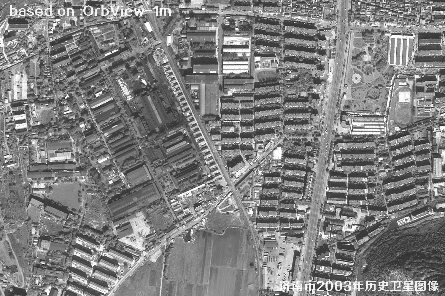 Jinan 2003 1m Resolution OrbView Satellite Historical Imagery 41