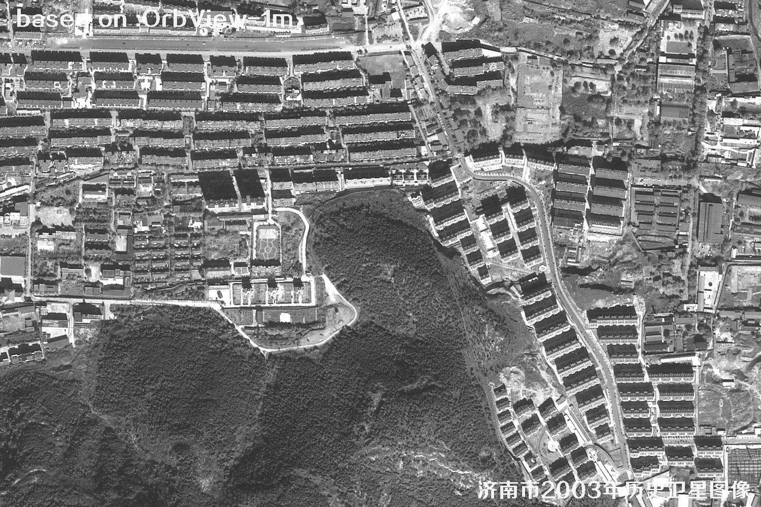 Jinan 2003 1m Resolution OrbView Satellite Historical Imagery 42