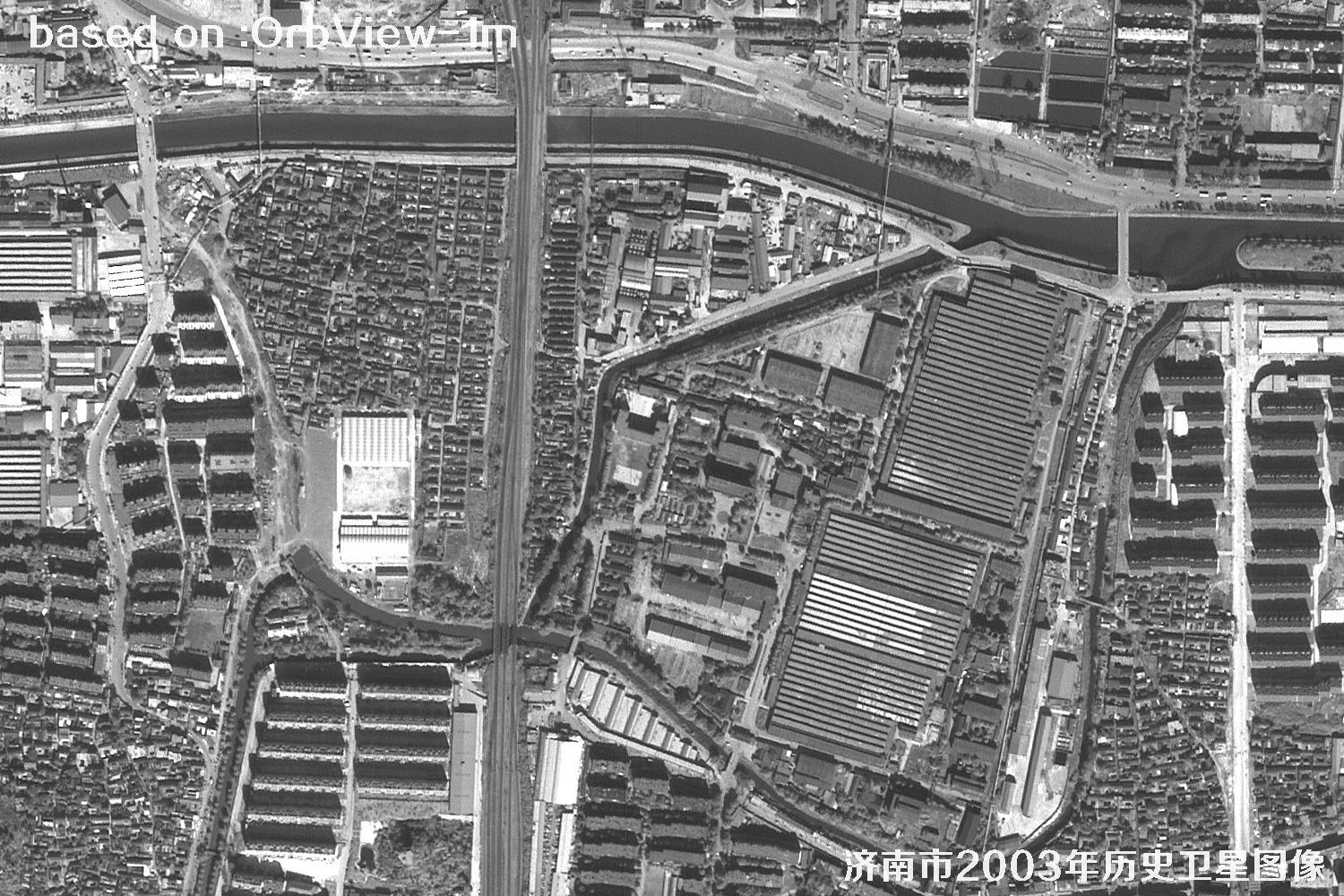 Jinan 2003 1m Resolution OrbView Satellite Historical Imagery 9