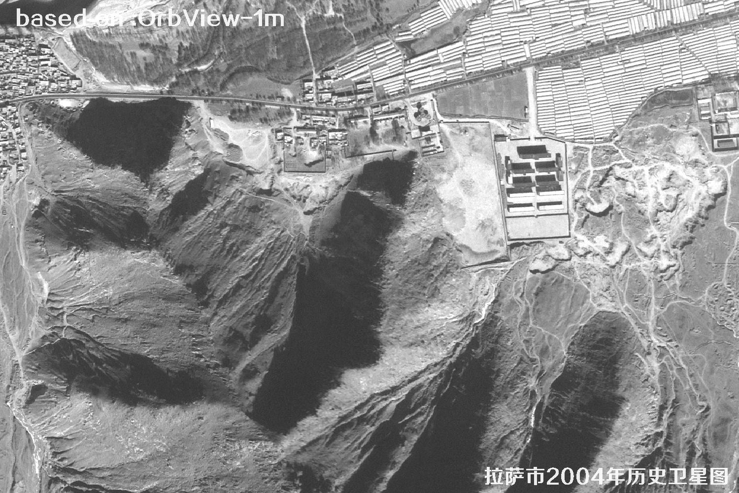 Lhasa 2004: 1 m Resolution OrbView Historical Satellite Imagery 15