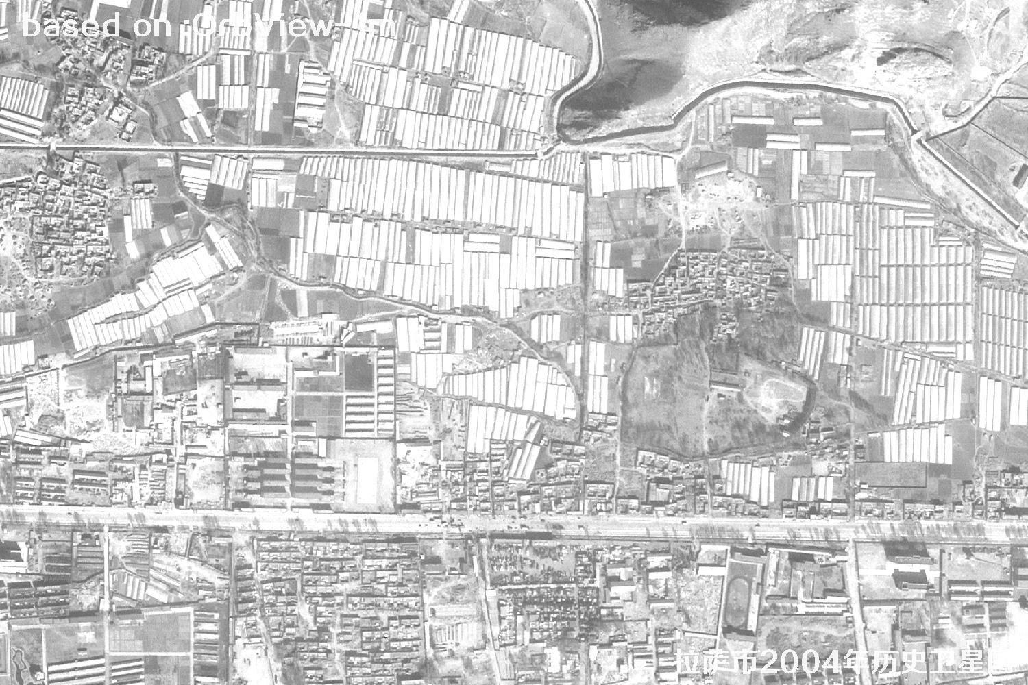 Lhasa 2004: 1 m Resolution OrbView Historical Satellite Imagery