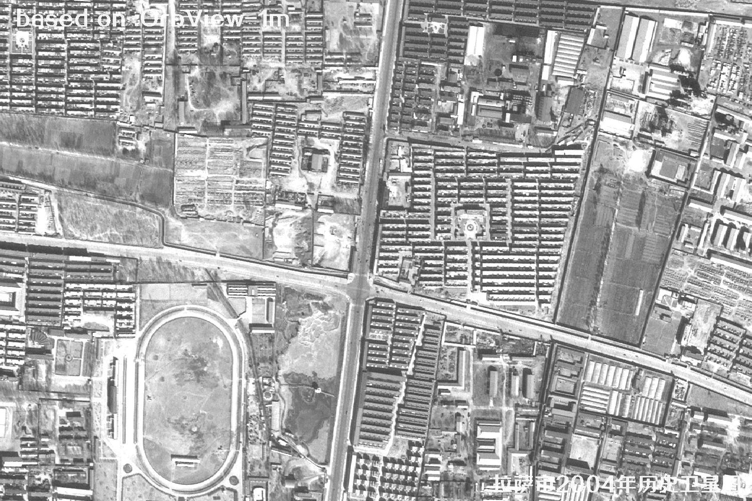 Lhasa 2004: 1 m Resolution OrbView Historical Satellite Imagery 4