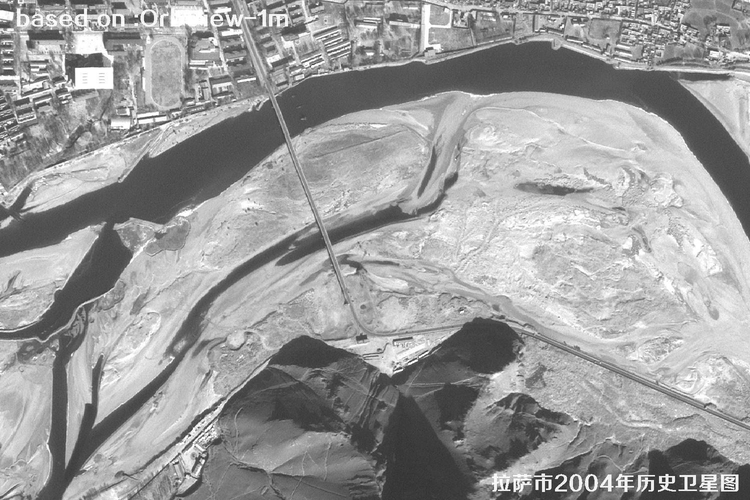 Lhasa 2004: 1 m Resolution OrbView Historical Satellite Imagery 8