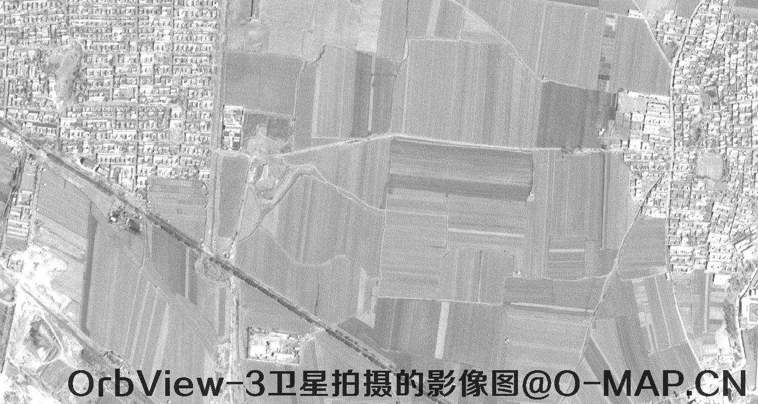 OrbView-3卫星拍摄的历史影像图