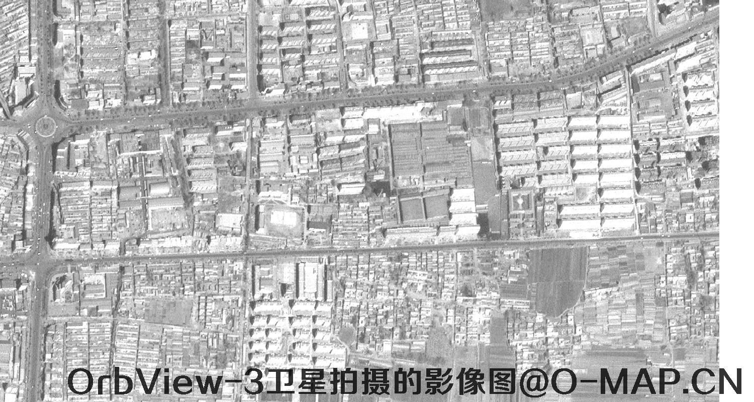 OrbView-3卫星拍摄的历史影像图
