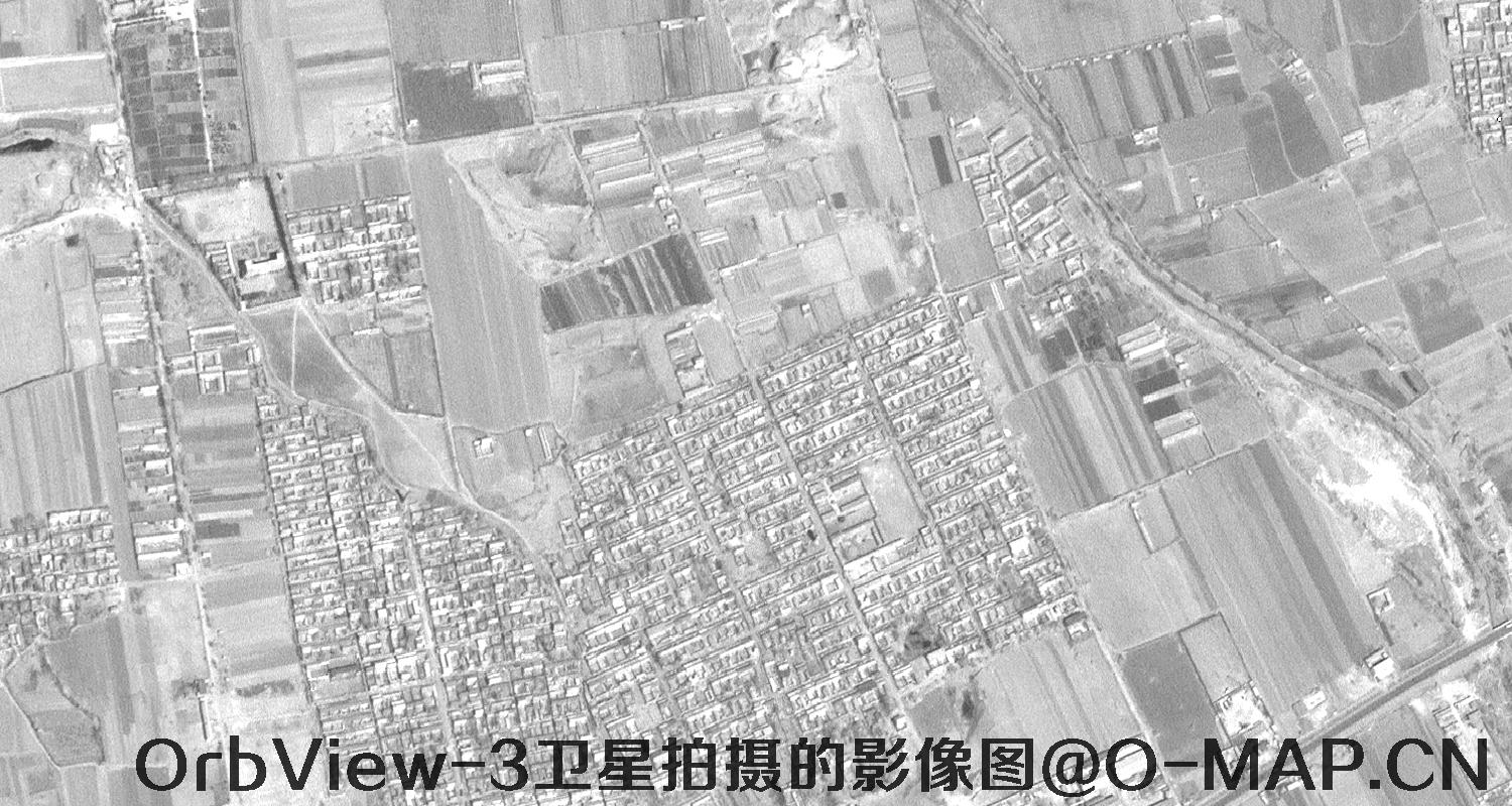 OrbView-3卫星拍摄的历史影像图