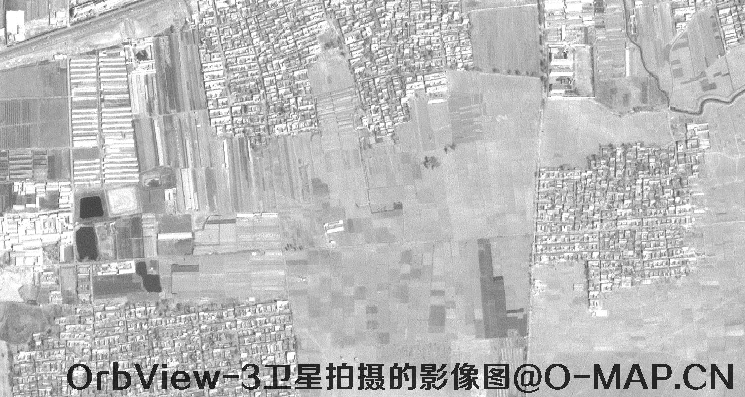 OrbView-3卫星拍摄的历史影像图