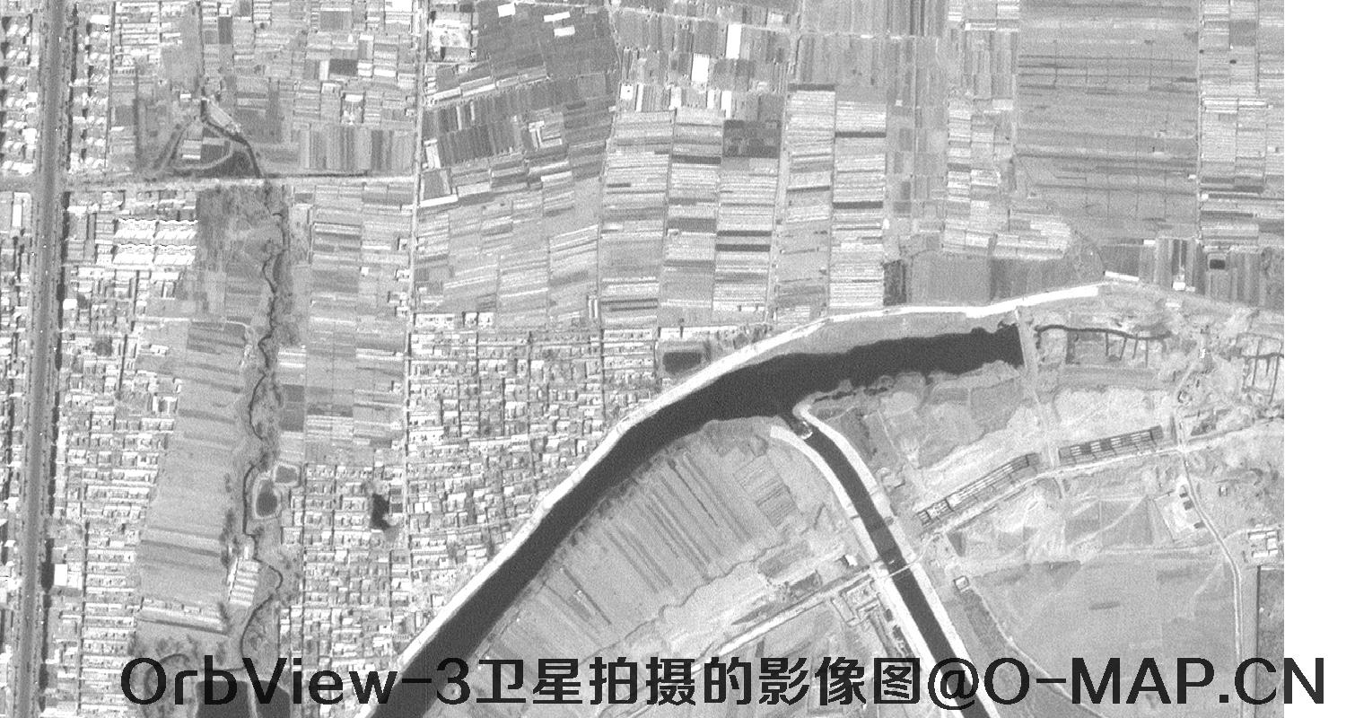 OrbView-3卫星拍摄的历史影像图