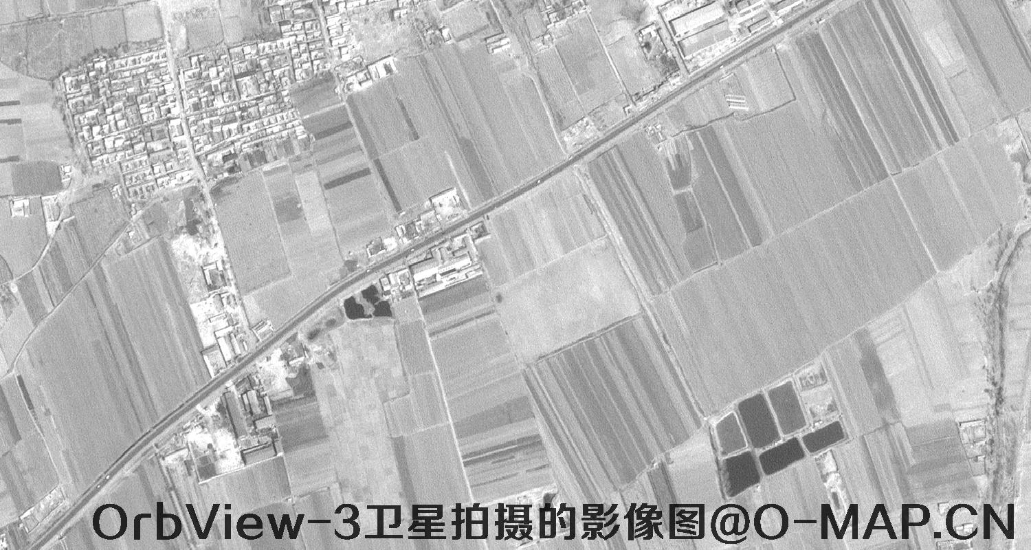 OrbView-3卫星拍摄的历史影像图