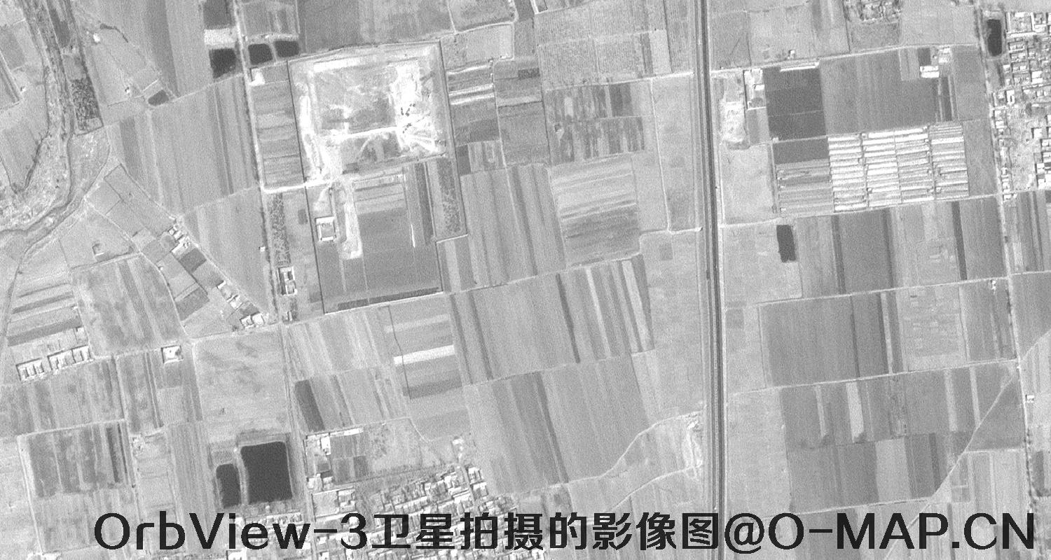 OrbView-3卫星拍摄的历史影像图