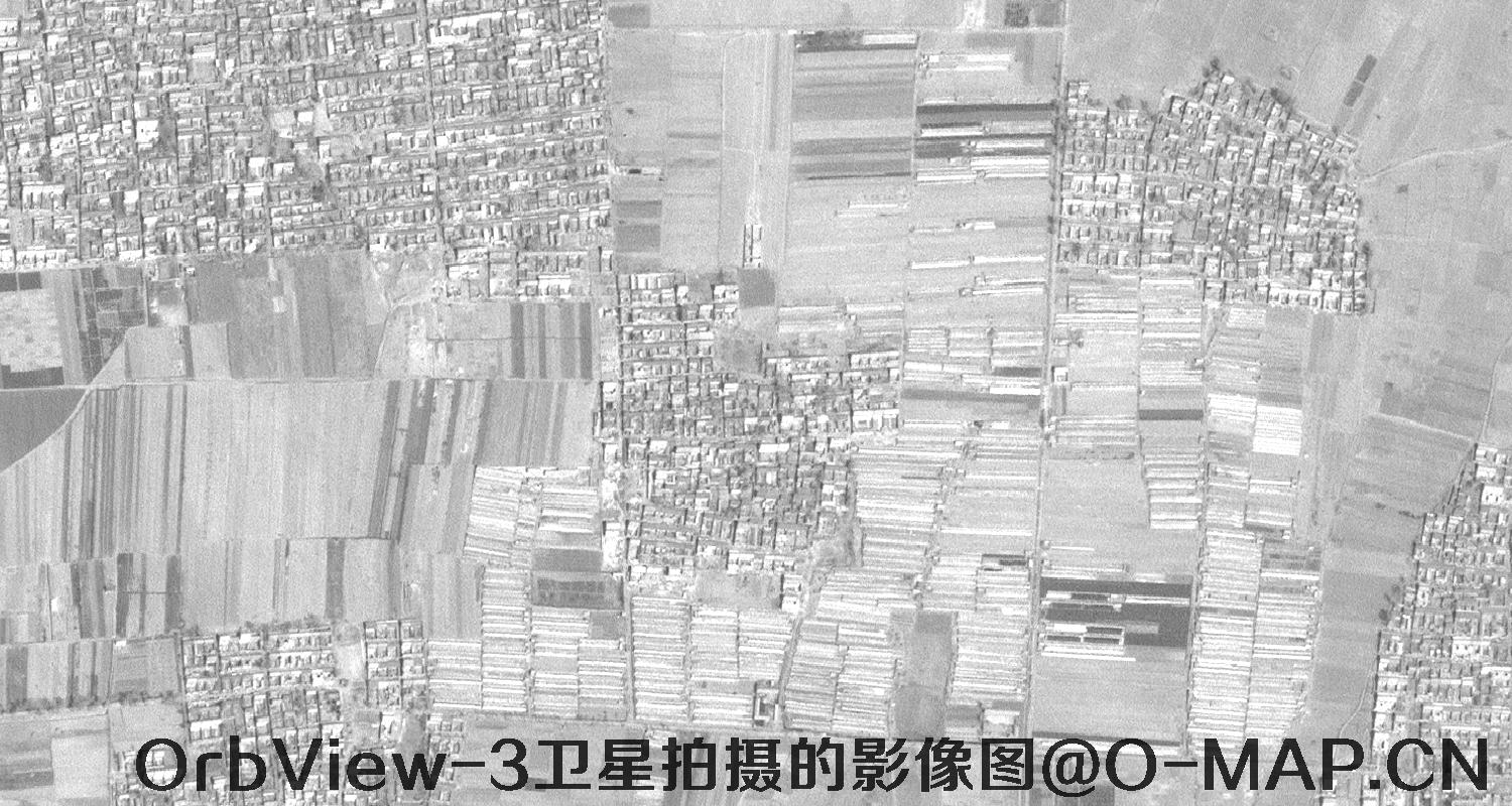OrbView-3卫星拍摄的历史影像图