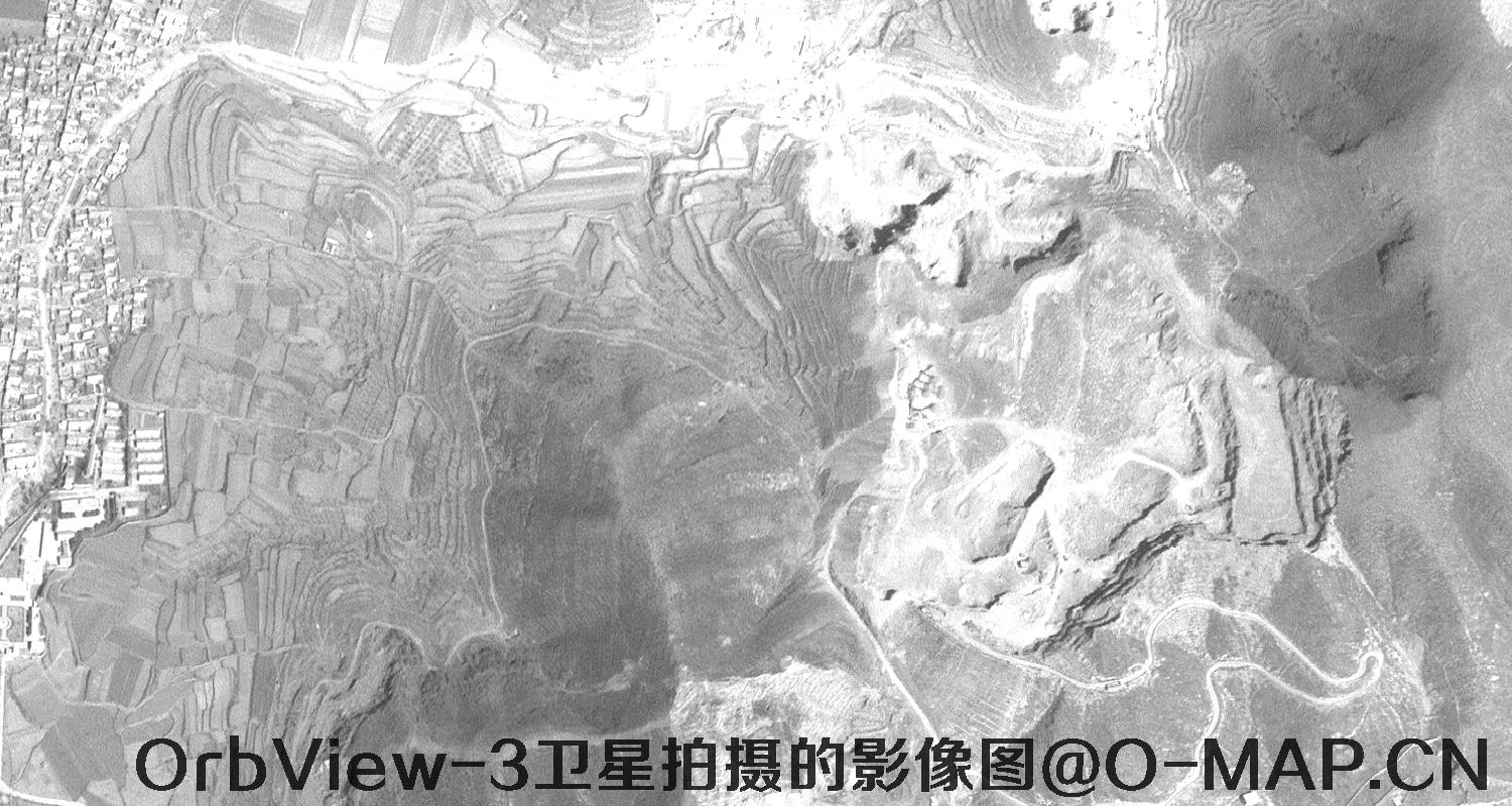 OrbView-3卫星拍摄的历史影像图