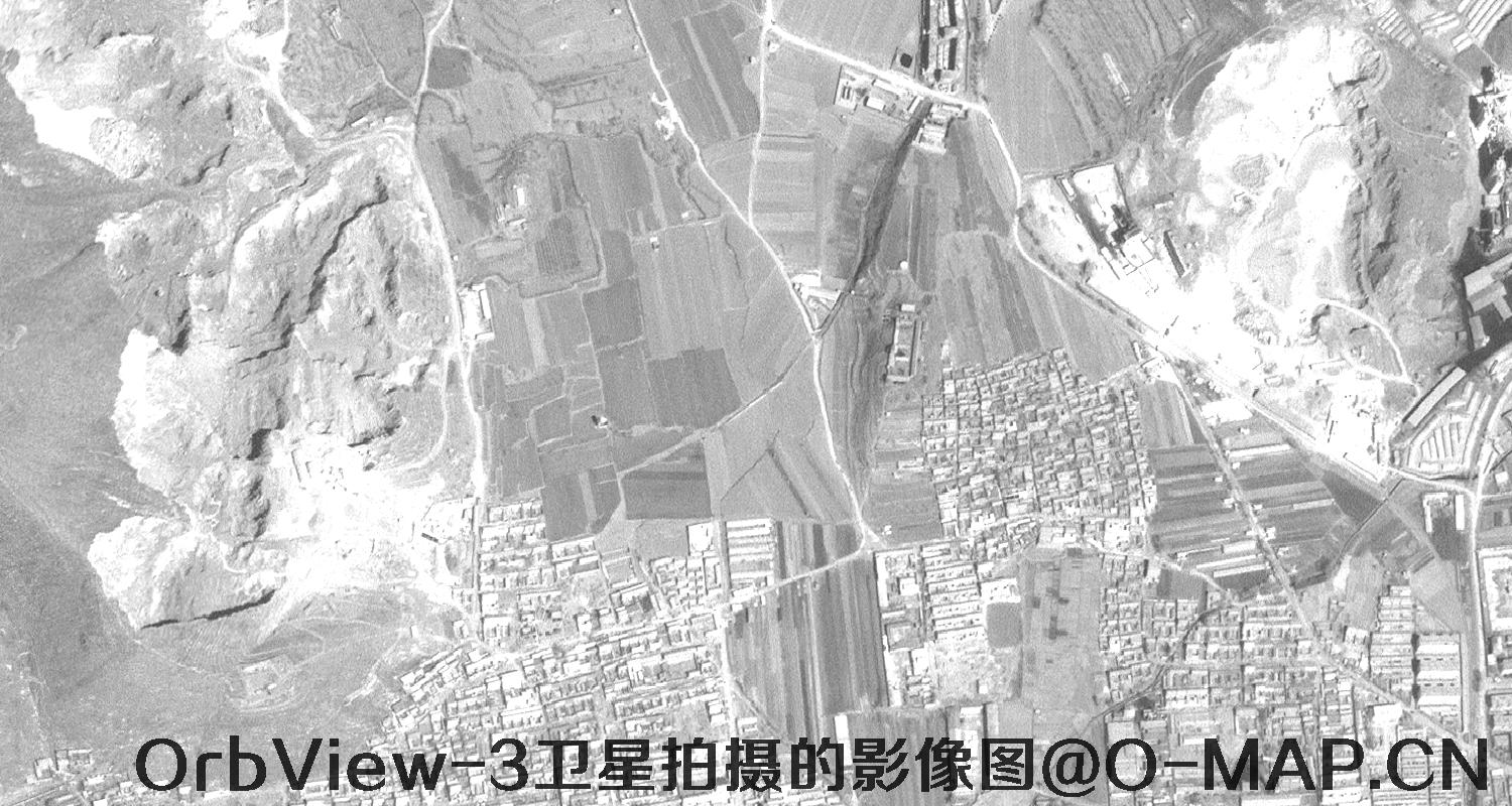 OrbView-3卫星拍摄的历史影像图