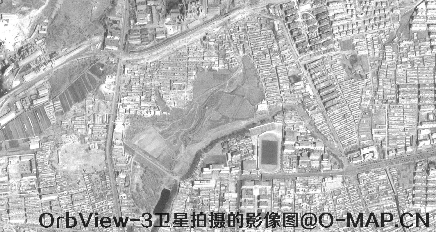 OrbView-3卫星拍摄的历史影像图